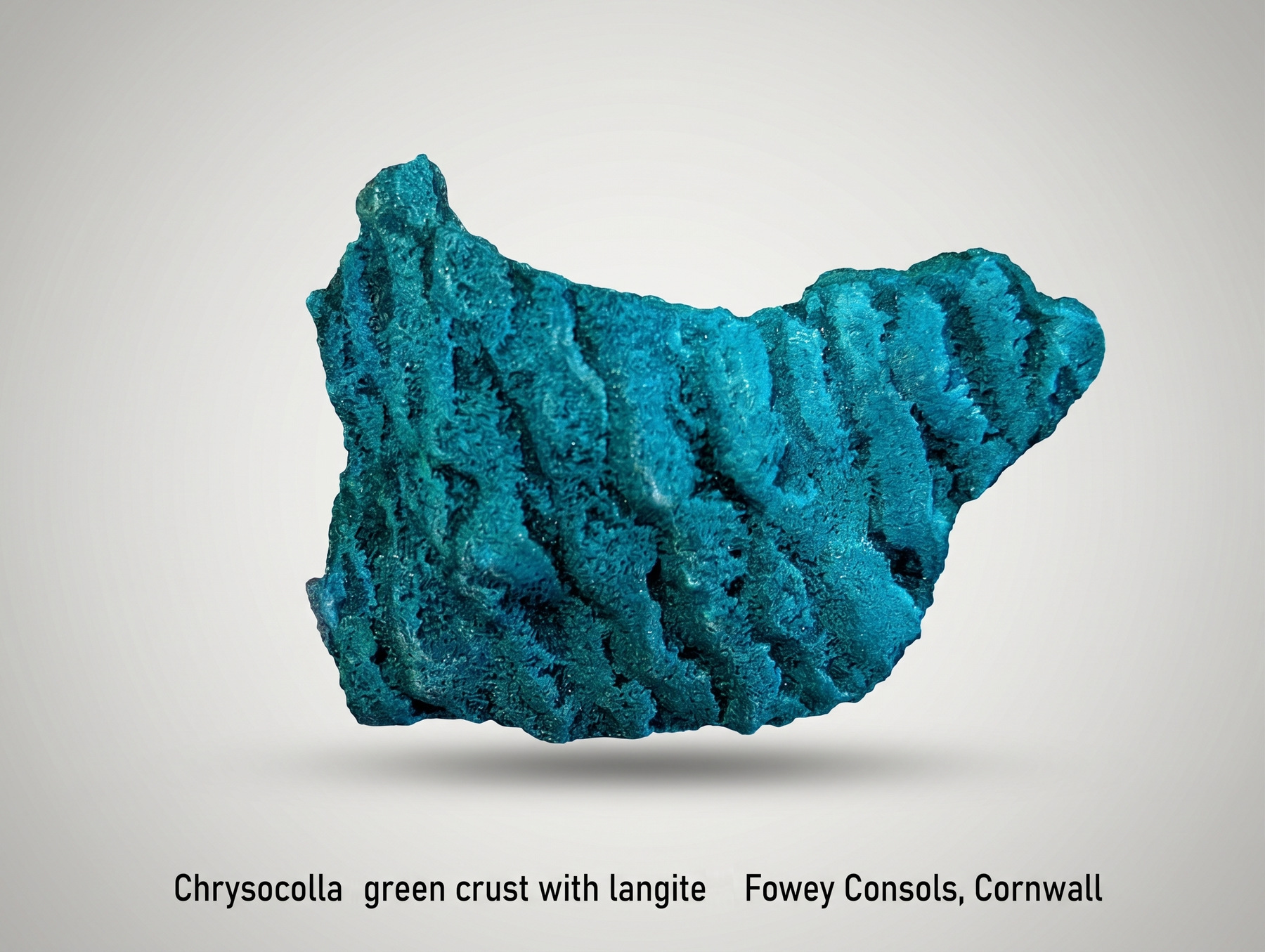 Fowey Consols, Chryocolla